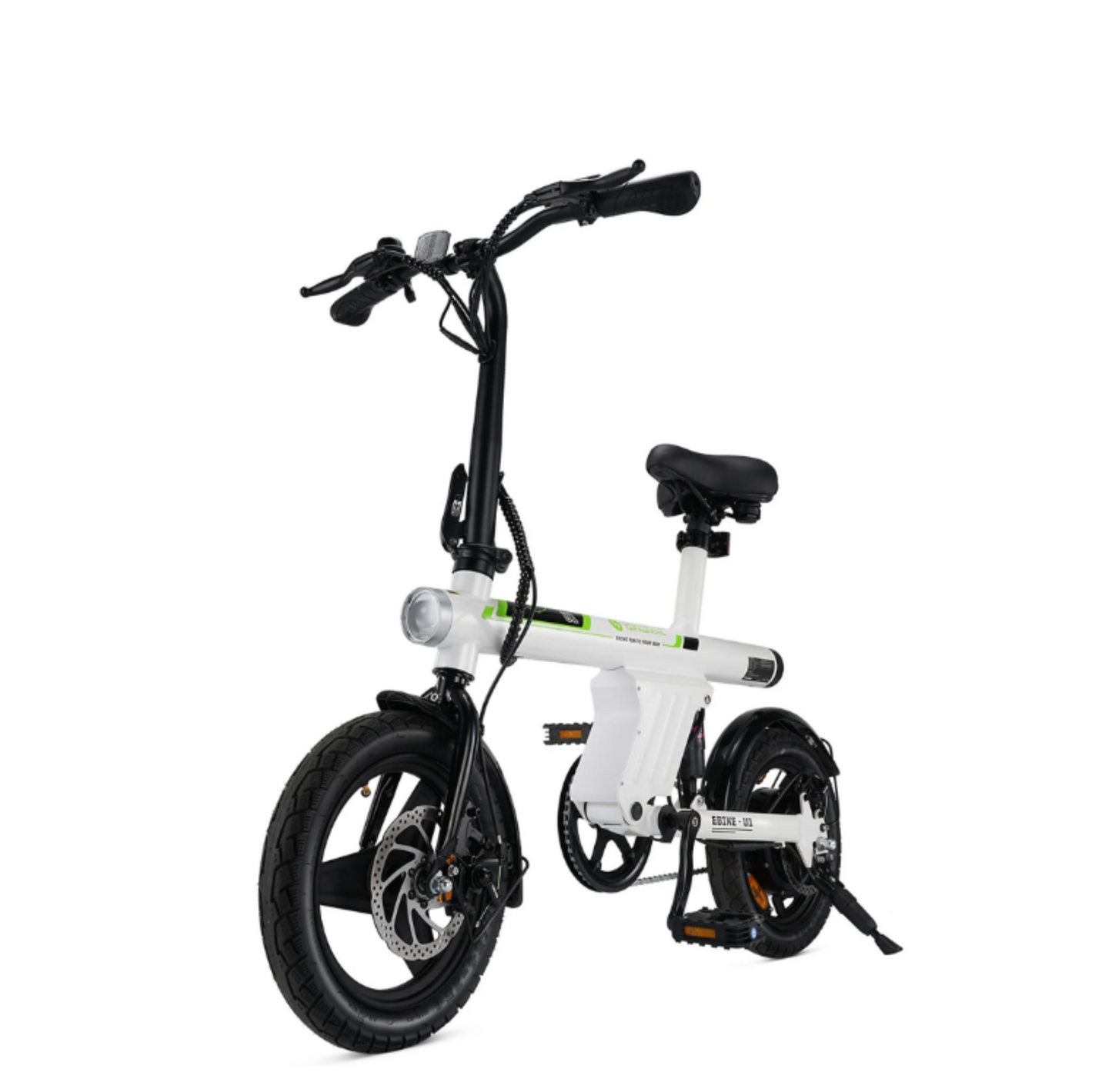 Klapprad 14-Zoll Elektrofahrrad| 250W Motor | 36V 7,8Ah Akku | Faltbares City E-Bike bis 25 km/h | Pendler-Fahrrad