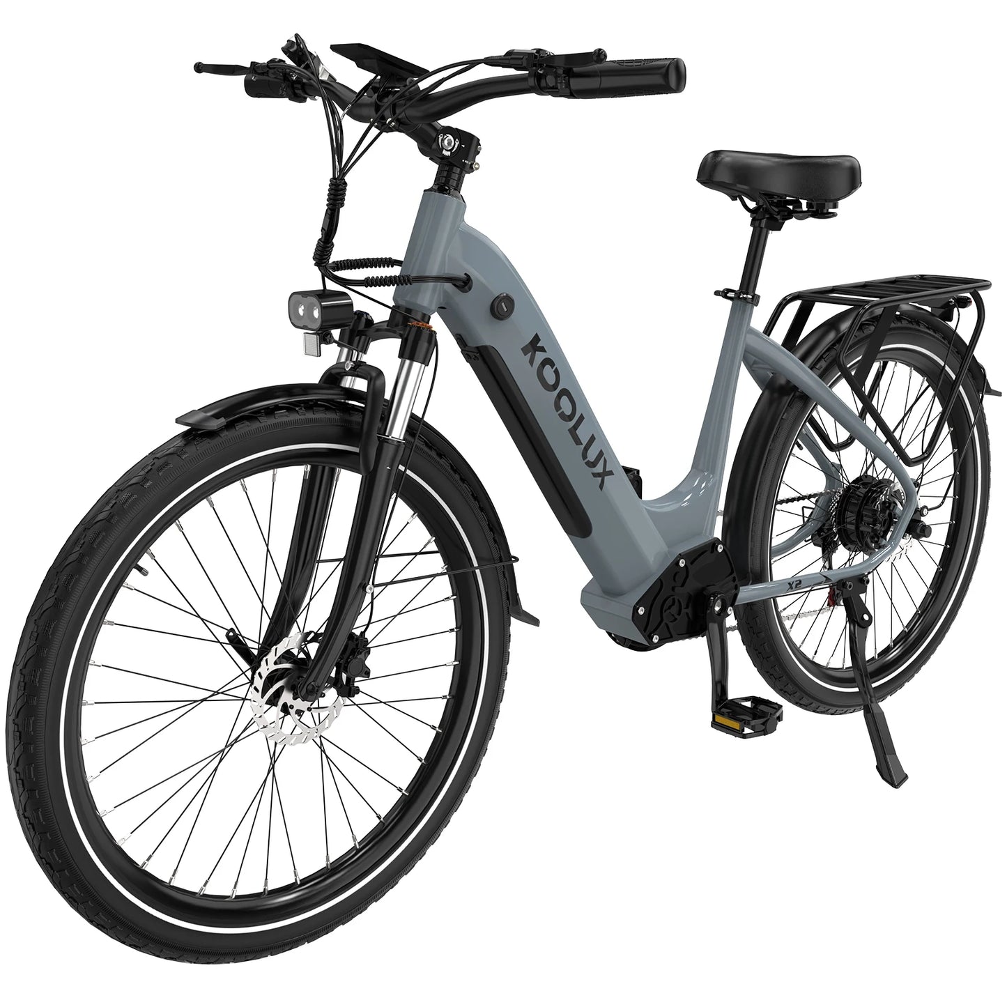 E-Bike 26 Zoll – 500W City Elektrofahrrad für Herren, 48V 15Ah Akku, Fat Tire, CE-zertifiziert, City Cruiser