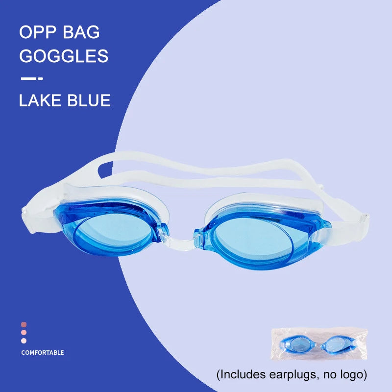 Verstellbare professionelle Schwimmbrille, UV-Schutz, Silikonbrille, Antibeschlag-Schwimmbrille, weich, wasserdicht, bequem