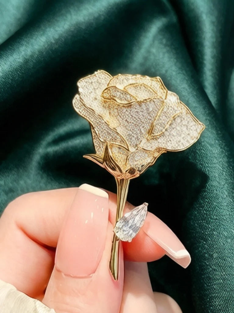 Trendige 26 Brosche im Pendler-Stil, europäischer Retro-Look, hochwertige Anstecknadel, Hochzeitsgast-Brosche, luxuriöse, wasserdichte Themenbrosche, passende stilvolle Brosche, dekorative Anstecknadel, Schuh-Accessoire, An