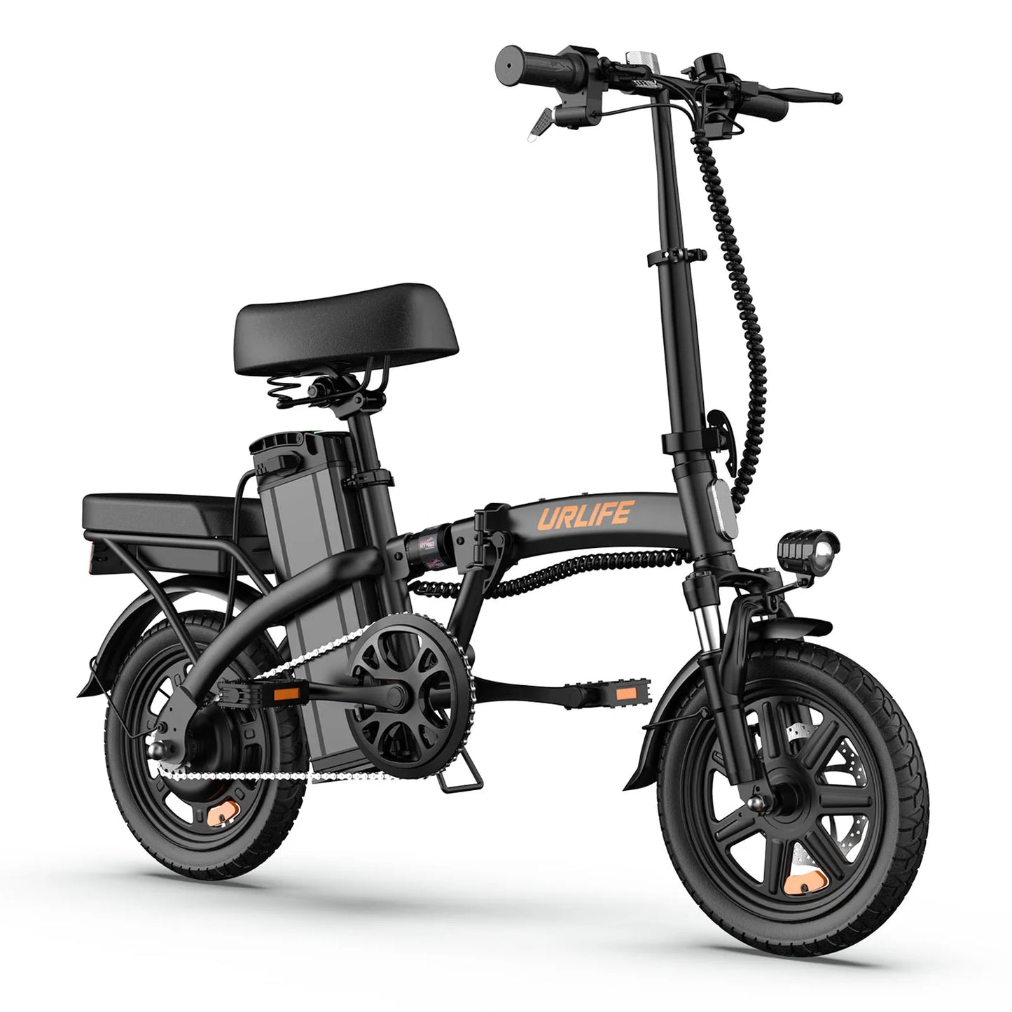 Kompaktes 14" Falt-E-Bike mit 250W & 48V Power für Stadt & Alltag