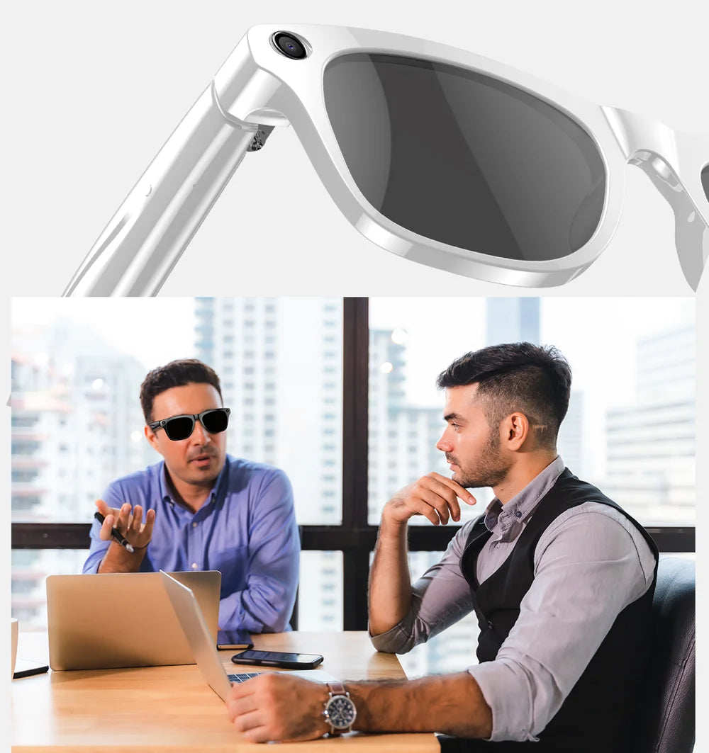 Smart AI-Sonnenbrille mit Kamera & Bluetooth