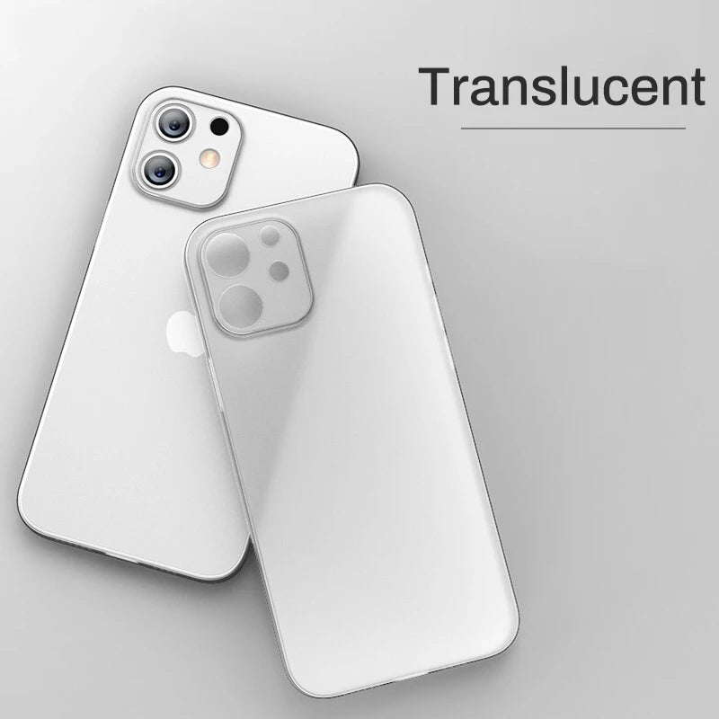 Ultradünne Premium Handyhülle 0,2 mm für iPhone – Flexibel, Stoßfest & Kratzfest