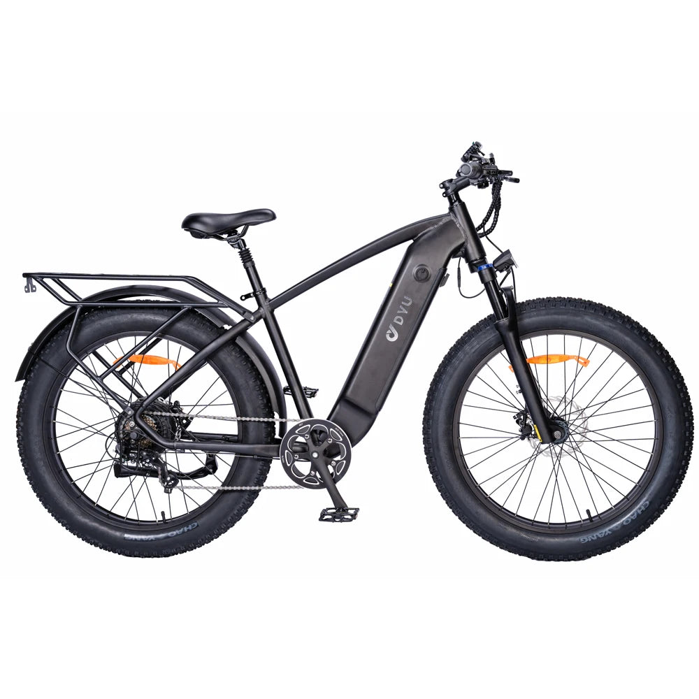 26-Zoll Elektro Fahrrad – 750W Motor, 18Ah Akku, Fettreifen, Gepäckträger 45 km/h E-Bike mit 36-monatiger Gewährleistung
