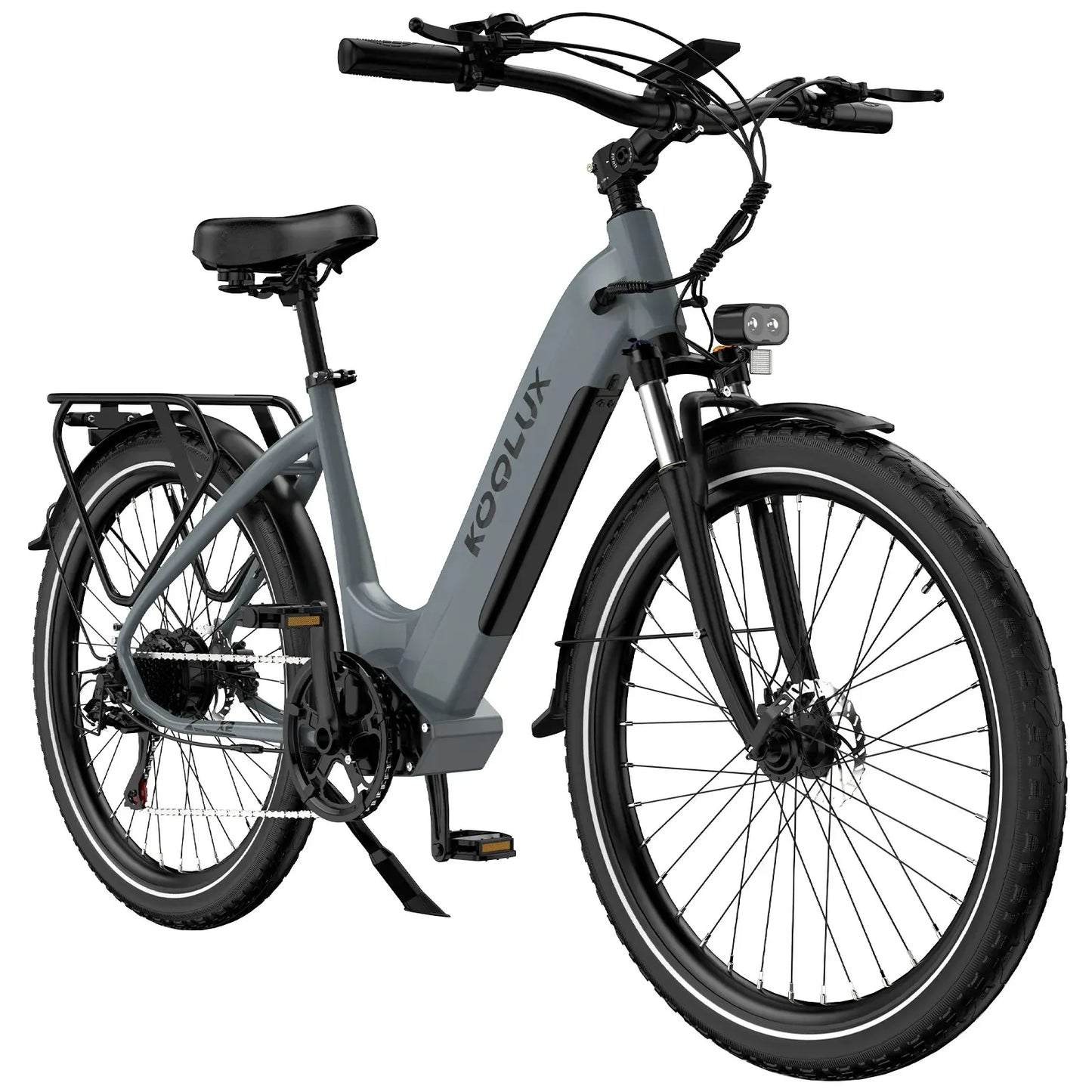 E-Bike 26 Zoll – 500W City Elektrofahrrad für Herren, 48V 15Ah Akku, Fat Tire, CE-zertifiziert, City Cruiser