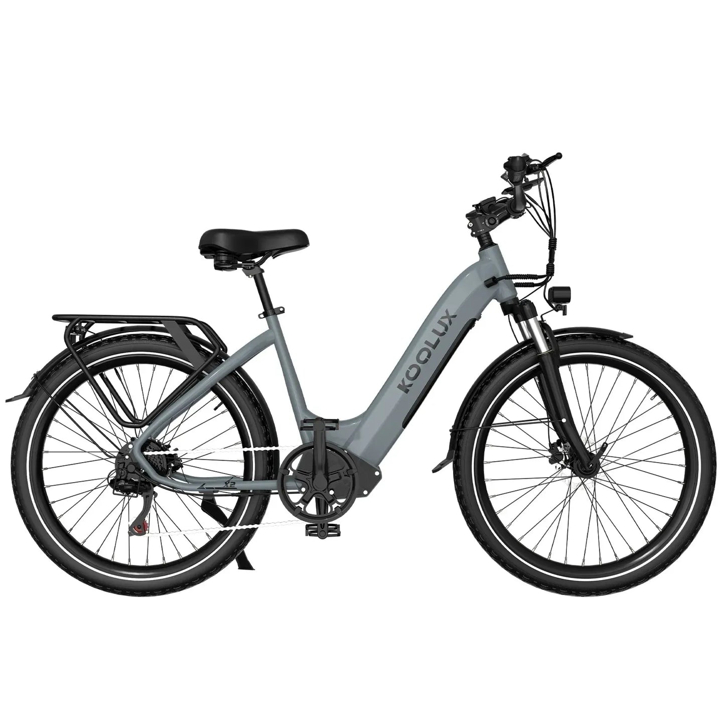 E-Bike 26 Zoll – 500W City Elektrofahrrad für Herren, 48V 15Ah Akku, Fat Tire, CE-zertifiziert, City Cruiser