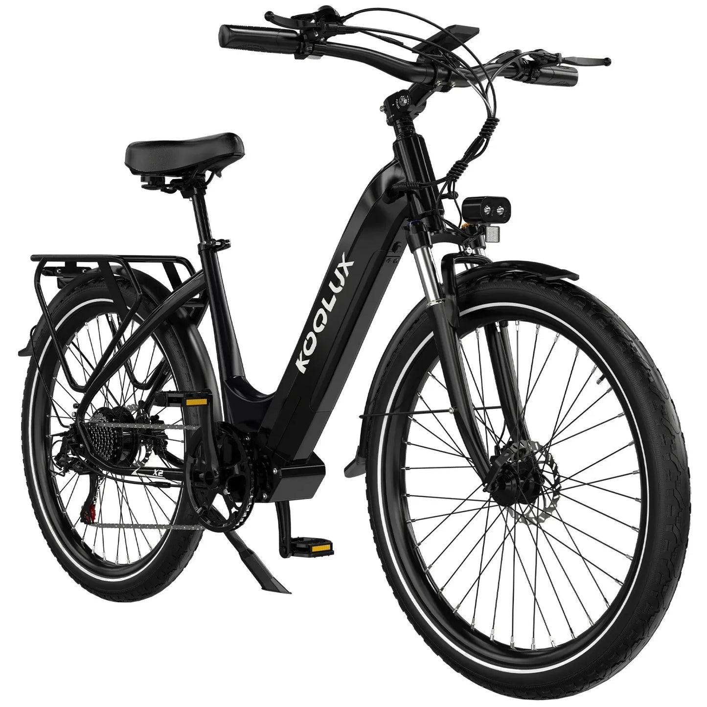 E-Bike 26 Zoll – 500W City Elektrofahrrad für Herren, 48V 15Ah Akku, Fat Tire, CE-zertifiziert, City Cruiser