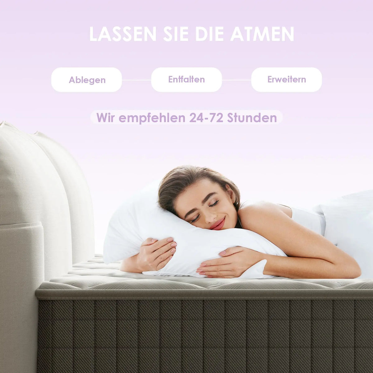 Hochwertige Memory Foam Matratze OEKO-TEX Orthopädisch H2/H3 Komfortmatratze