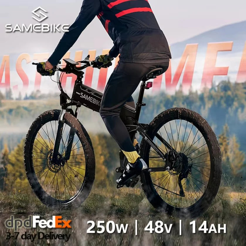 26-Zoll modernes, faltbares Elektrofahrrad / Mountainbike für Erwachsene – mit 36-monatiger Gewährleistung