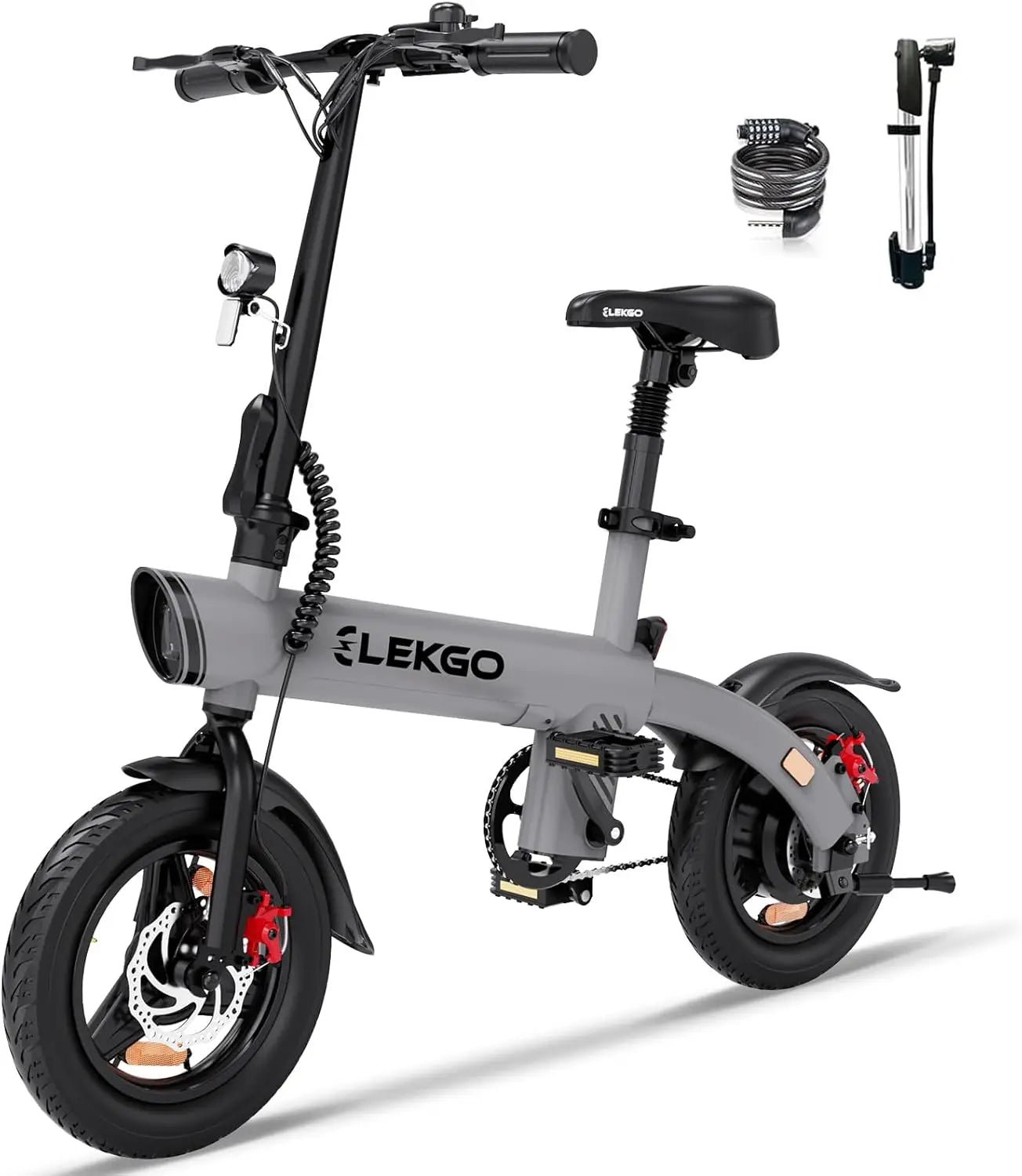 Kompaktes 14" Falt-E-Bike mit 250W Motor & LCD-Display – Leichtes City E-Bike für Erwachsene & Jugendliche