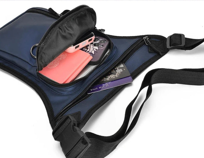 Bein Seitentasche Schultertasche – Robust, Stylisch, Vielseitig!