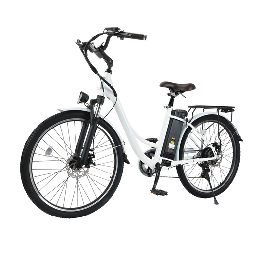 26-Zoll City Komfort E-Bike – kraftvoller 250W Motor, 7-Gang-Schaltung & 36V 13Ah Akku mit 36-monatiger Gewährleistung