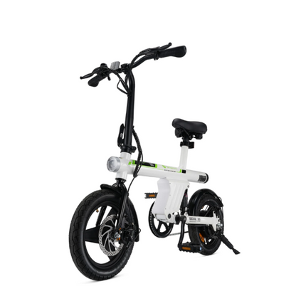 Klapprad 14-Zoll Elektrofahrrad| 250W Motor | 36V 7,8Ah Akku | Faltbares City E-Bike bis 25 km/h | Pendler-Fahrrad