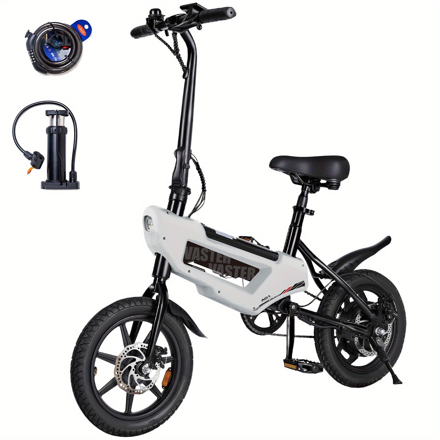 14-Zoll Faltbares Mini-E-Bike Faltbares Elektrofahrrad– Kompakt. Leicht. Leistungsstark