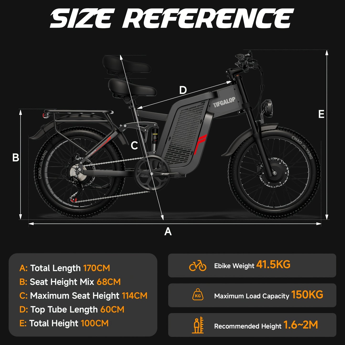 Enduro E-Mountainbike 2000W Power für Erwachsene 52V 24AH 20-Zoll mit 36-monatiger Gewährleistung