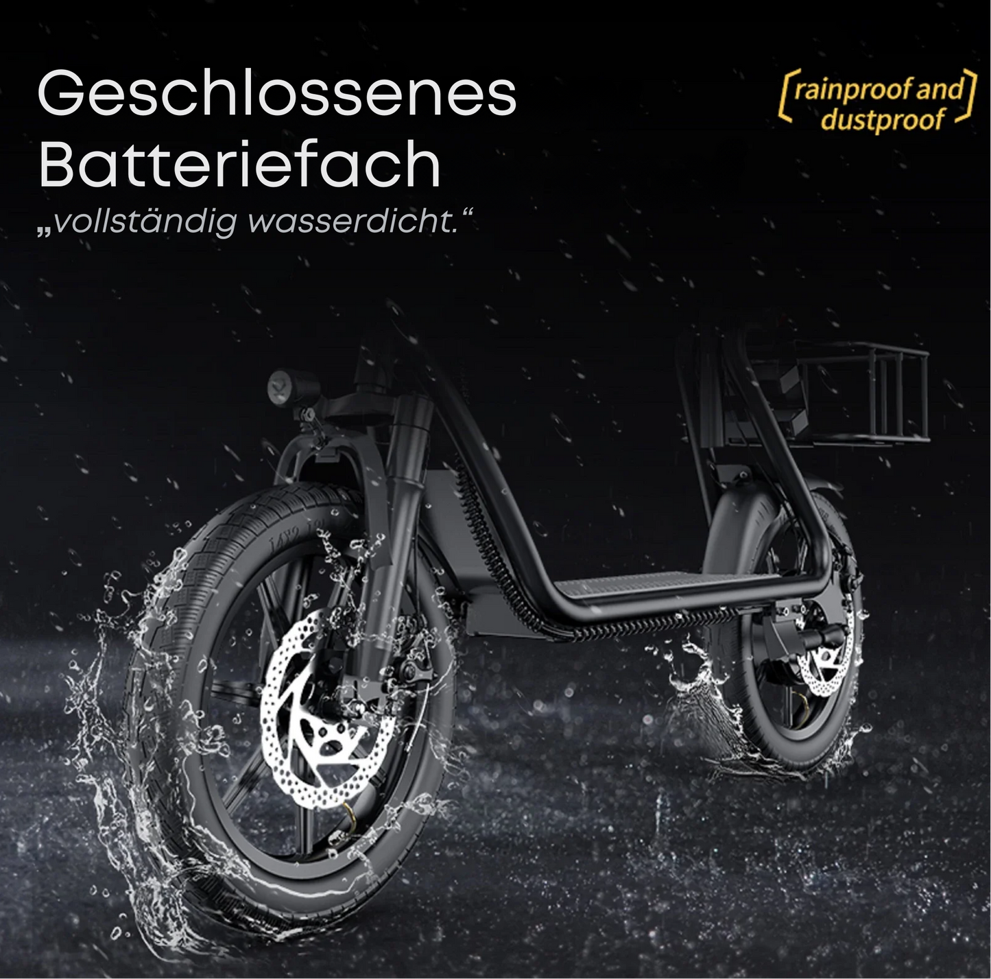 Premium Elektroroller e- Scooter mit Starker Leistung, smarte Technik und 36-monatiger Gewährleistung