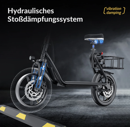 Premium Elektroroller e- Scooter mit Starker Leistung, smarte Technik und 36-monatiger Gewährleistung