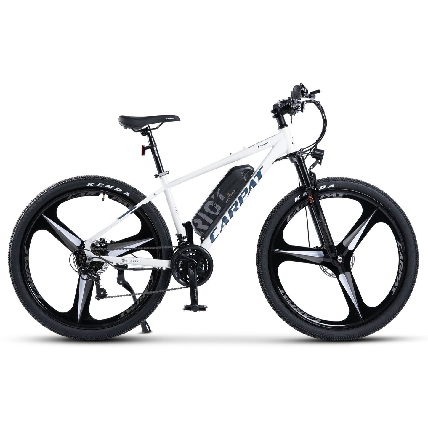 27,5" E-Mountainbike im sportlichen Design für Erwachsene, 36V 10.4Ah, 21-Gang
