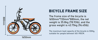 Das kraftvolle 20" Offroad-E-Bike mit Style & Power und 36-monatiger Gewährleistung