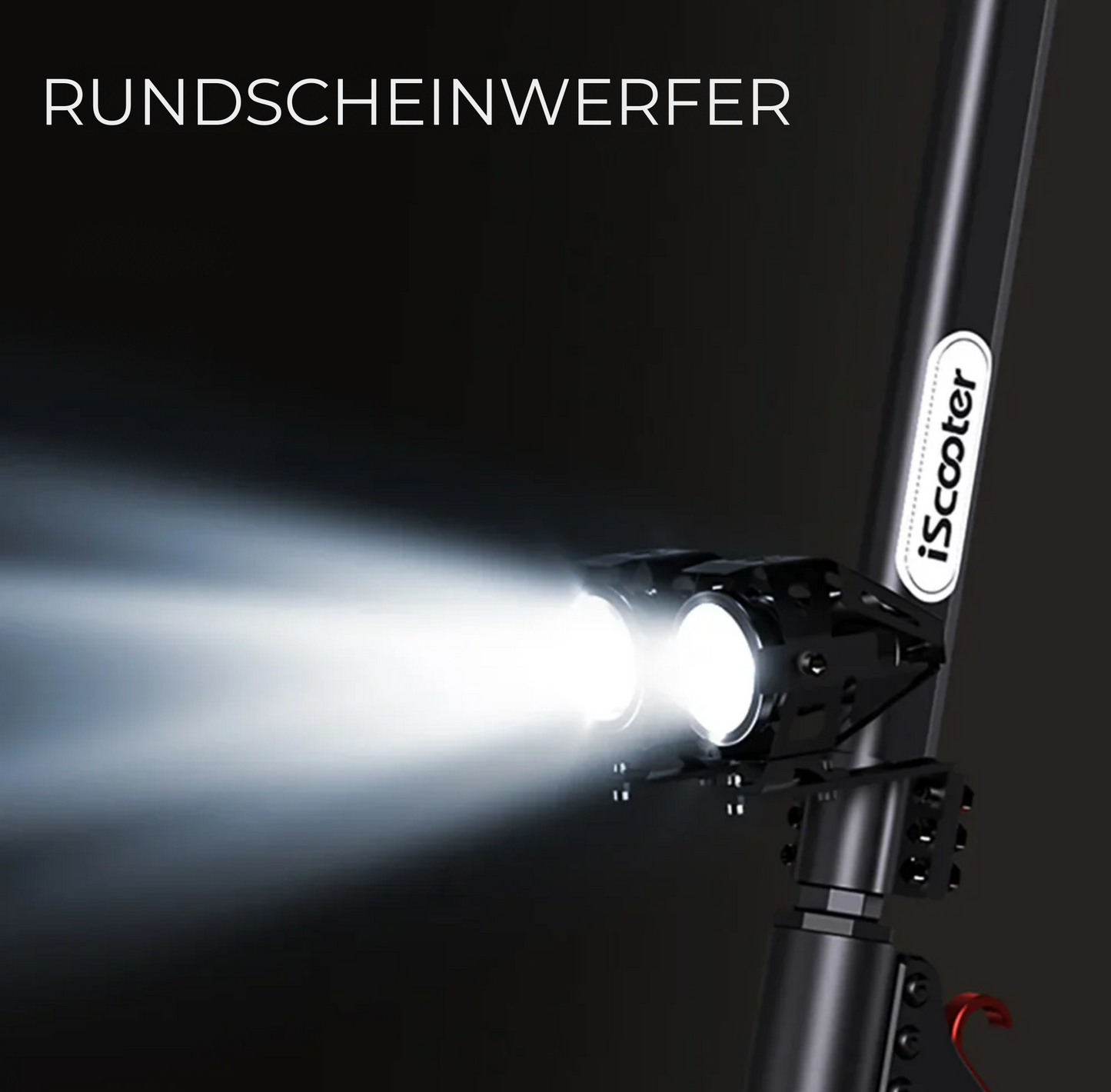 11-Zoll Hochmoderner iScooter Elektroroller, e- Scooter 45 km/h, 65km Reichweite, mit 36-monatiger Gewährleistung
