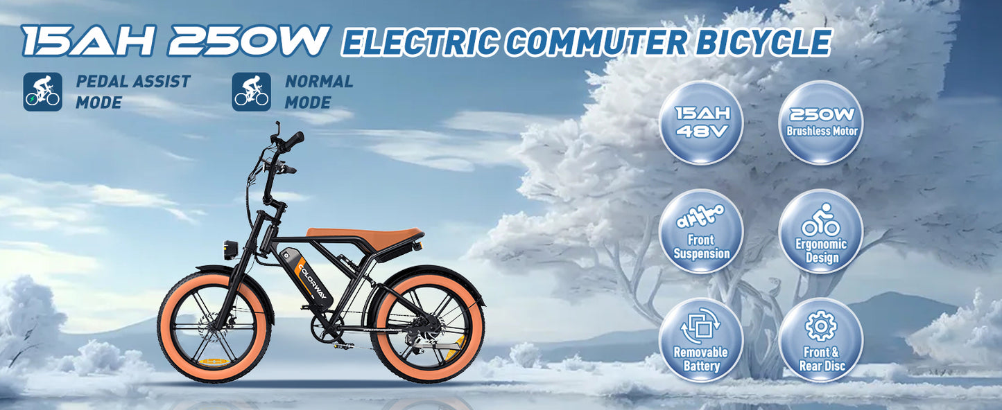 Das kraftvolle 20" Offroad-E-Bike mit Style & Power und 36-monatiger Gewährleistung