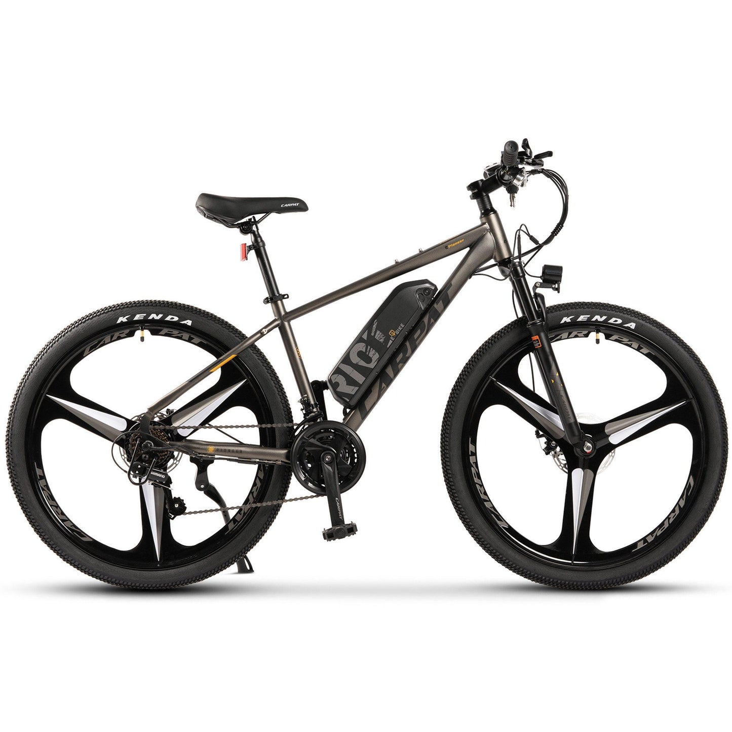 27,5" E-Mountainbike im sportlichen Design für Erwachsene, 36V 10.4Ah, 21-Gang
