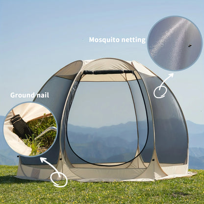 Pop Up Netzzelt 305x220cm Moskitonetz Pavillon Camping Garten Sonnenschutz