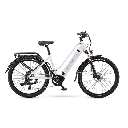 PURE UNICORN 500W Mid Drive Ebike 27,5 Zoll 35 km/h Drehmomentsensor Elektrofahrrad 48V 14Ah Samsung Batterie Rennrad für Frauen