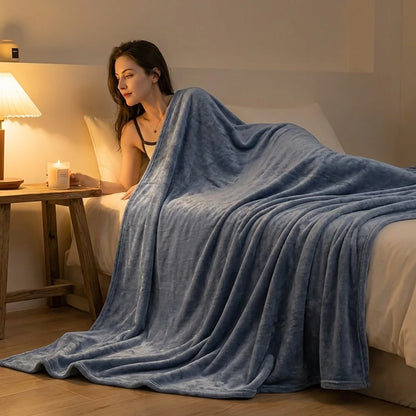 Premium Kuscheldecke Flauschig Wohndecke Sofadecke Bettdecke Warm Weich Decke Couch