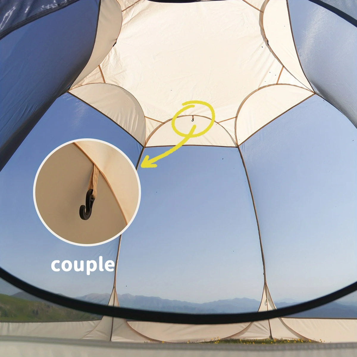 Pop Up Netzzelt 305x220cm Moskitonetz Pavillon Camping Garten Sonnenschutz
