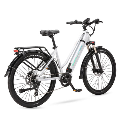 PURE UNICORN 500W Mid Drive Ebike 27,5 Zoll 35 km/h Drehmomentsensor Elektrofahrrad 48V 14Ah Samsung Batterie Rennrad für Frauen