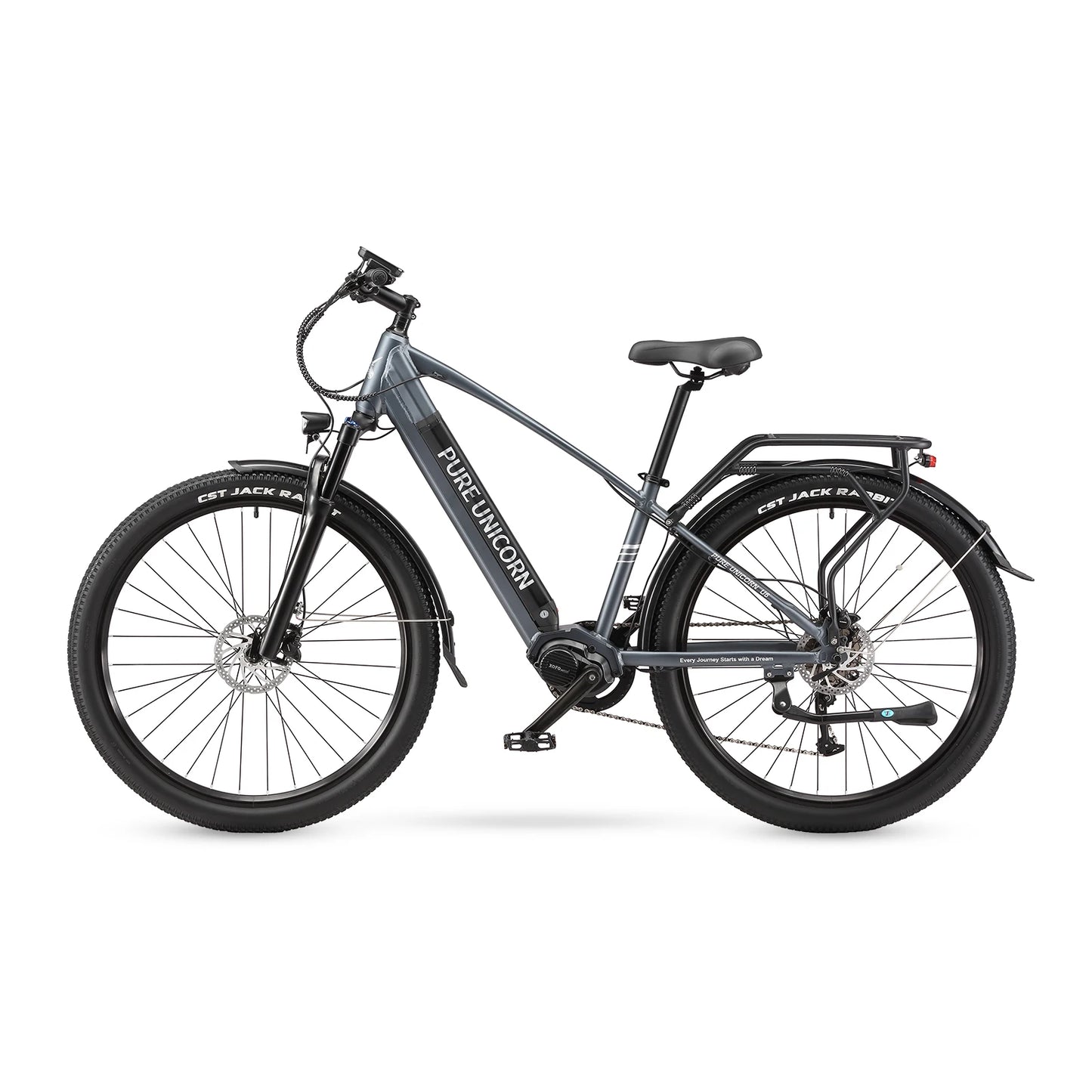 PURE UNICORN E-Bike 29 Zoll – 500W Mittelmotor, 25km/h, 90 Nm Drehmoment, 48V 14Ah Samsung Akku, 70 km Reichweite, Luftfederung & Hydraulikbremsen