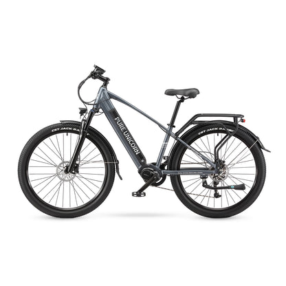 PURE UNICORN E-Bike 29 Zoll – 500W Mittelmotor, 25km/h, 90 Nm Drehmoment, 48V 14Ah Samsung Akku, 70 km Reichweite, Luftfederung & Hydraulikbremsen