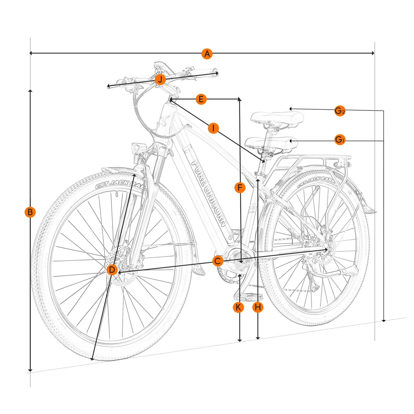 PURE UNICORN E-Bike 29 Zoll – 500W Mittelmotor, 25km/h, 90 Nm Drehmoment, 48V 14Ah Samsung Akku, 70 km Reichweite, Luftfederung & Hydraulikbremsen