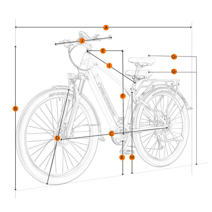 PURE UNICORN E-Bike 29 Zoll – 500W Mittelmotor, 25km/h, 90 Nm Drehmoment, 48V 14Ah Samsung Akku, 70 km Reichweite, Luftfederung & Hydraulikbremsen