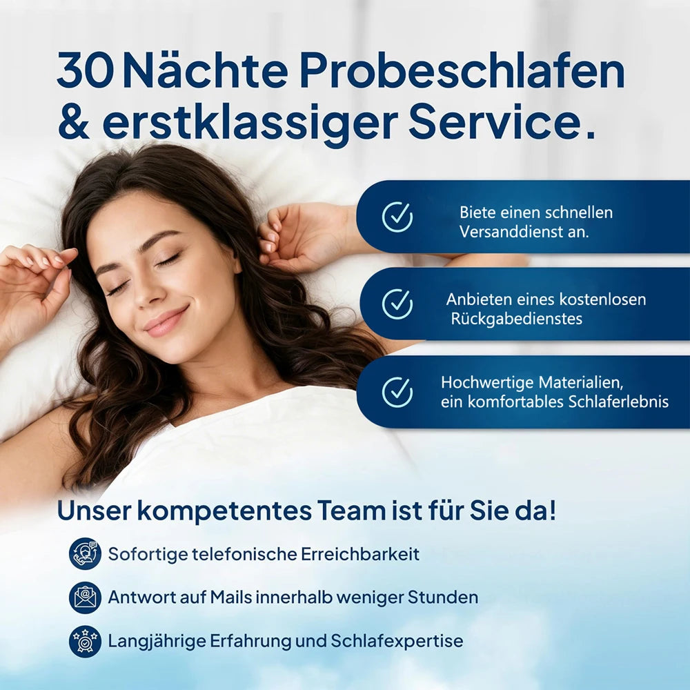 PFCTART Hybridmatratze 90x200 25cm Gel Memory Foam Taschenfederkern OEKO-TEX