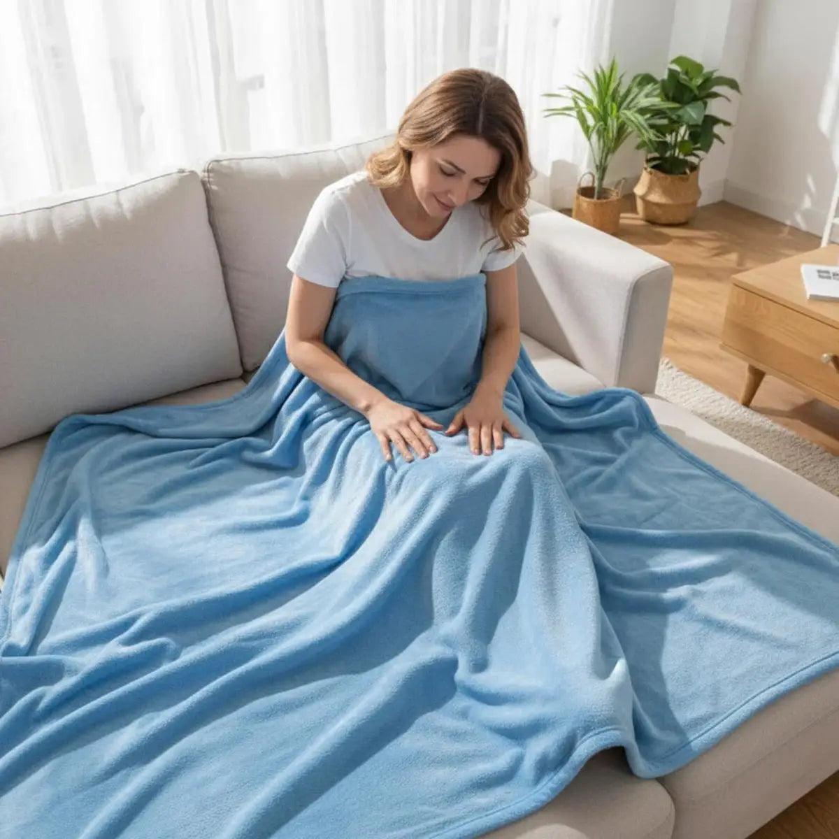 Premium Kuscheldecke Flauschig Wohndecke Sofadecke Bettdecke Warm Weich Decke Couch