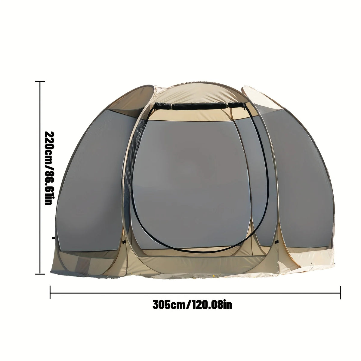 Pop Up Netzzelt 305x220cm Moskitonetz Pavillon Camping Garten Sonnenschutz