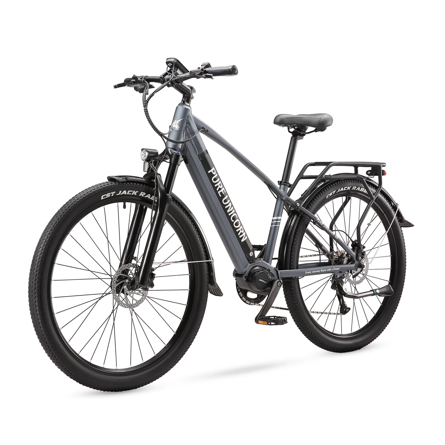 PURE UNICORN E-Bike 29 Zoll – 500W Mittelmotor, 25km/h, 90 Nm Drehmoment, 48V 14Ah Samsung Akku, 70 km Reichweite, Luftfederung & Hydraulikbremsen