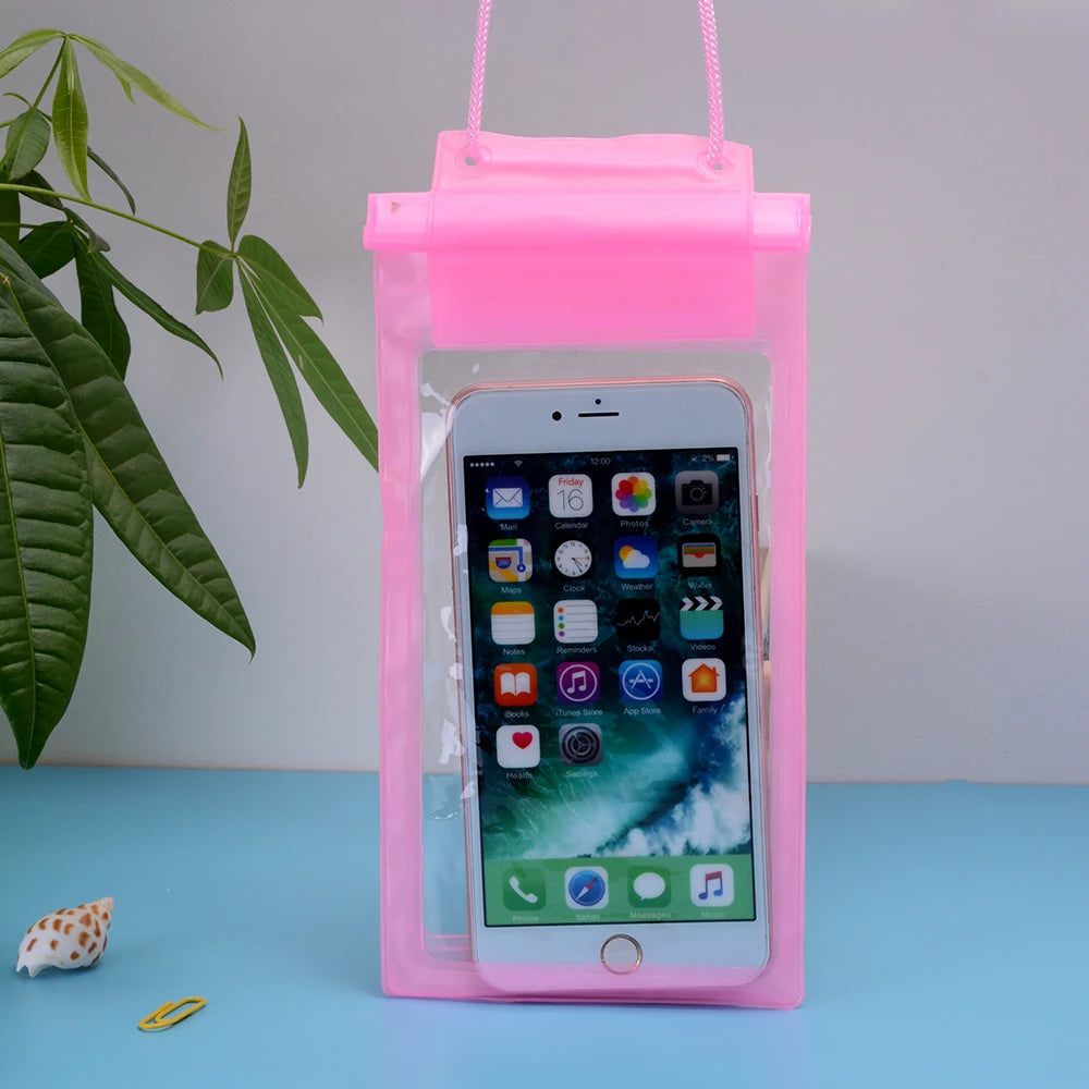 OLAF Universelle wasserdichte Hülle für iPhone X 8 7, Schutzhülle, Tasche, wasserdichtes Handyhülle für Samsung S9 Xiaomi 6 Zoll