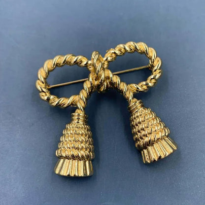 Vintage Gold Farbe Perle Barock Stern Mond Bogen Tulpe Ginkgo Brosche Pin Für Frau Retro Palace Metall Exquisite Badgses Schmuck