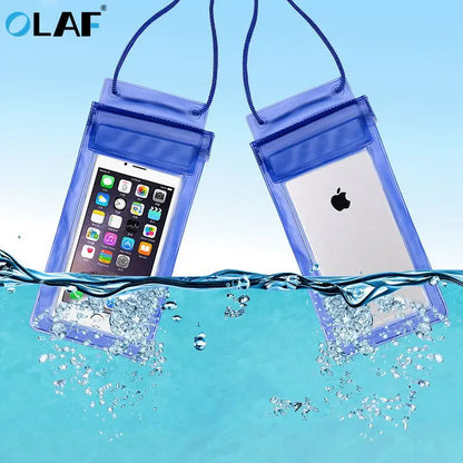 OLAF Universelle wasserdichte Hülle für iPhone X 8 7, Schutzhülle, Tasche, wasserdichtes Handyhülle für Samsung S9 Xiaomi 6 Zoll