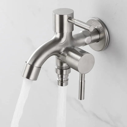 Wasserhahn Edelstahl 304 G1/2 – Mischbatterie für Küche Bad Waschbecken Spüle Einhebel Armatur