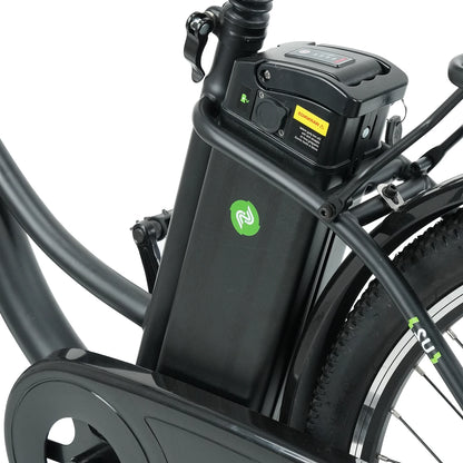 Der stilvolle Retro City-Cruiser 26-Zoll E-Bike für Erwachsene mit 36monatiger Gewährleistung