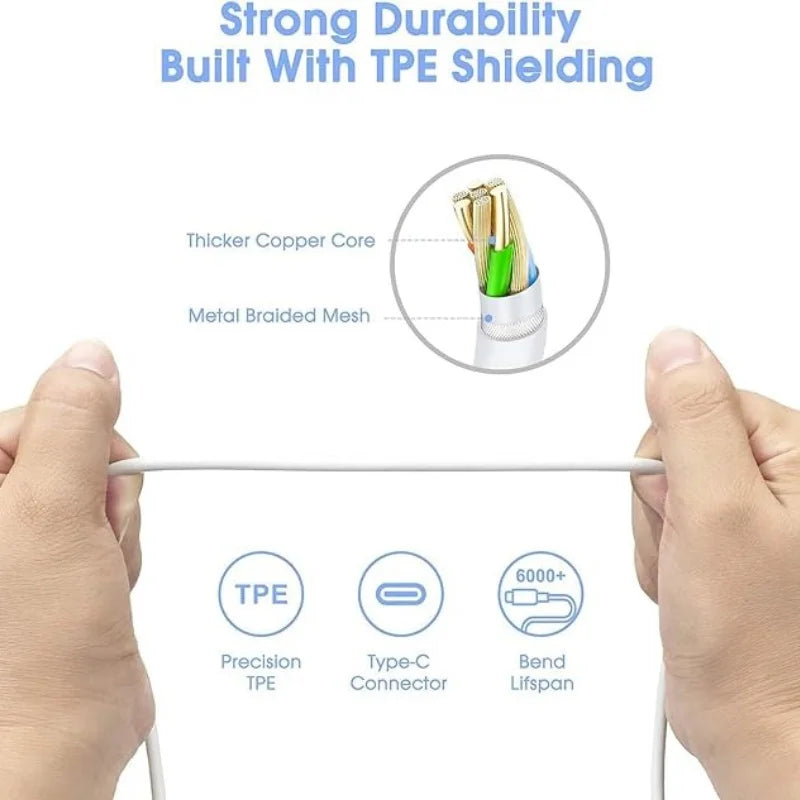 Leistungsstarkes MacBook Ladegerät mit USB-C Netzteil