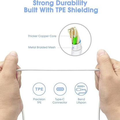 Leistungsstarkes MacBook Ladegerät mit USB-C Netzteil