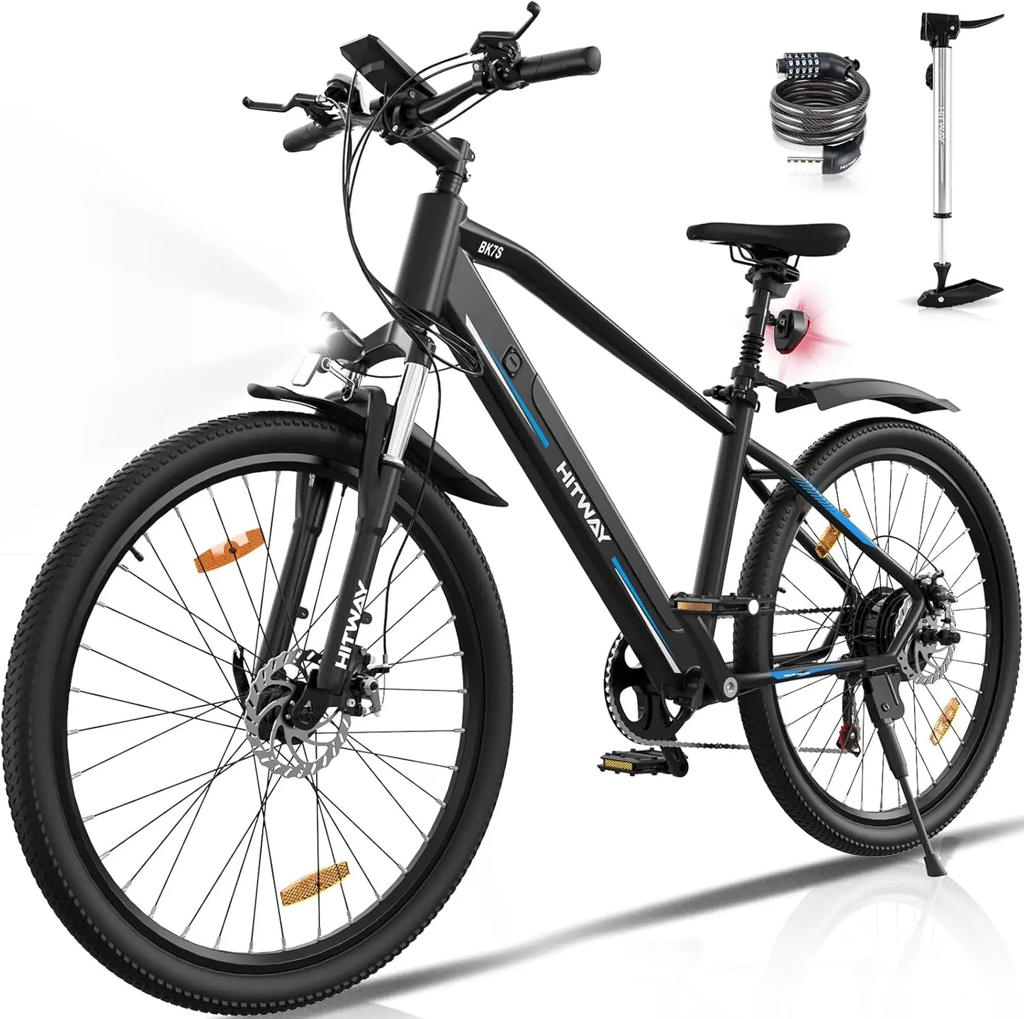 26-Zoll Urban E-Mountainbike - dein kraftvoller Begleiter für Alltag & Abenteuer!
