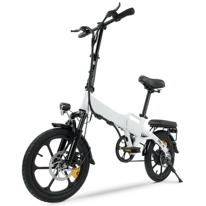 Faltbares E-Bike 16" – 250W Motor | 36V 17,5Ah Akku | City Pedelec bis 25 km/h | 60 km Reichweite