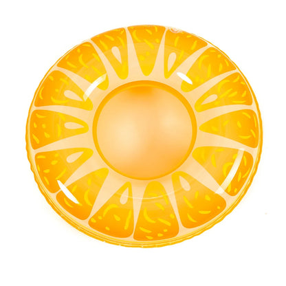 90 cm Aufblasbarer Schwimmring - Fruchtmuster-Schwimmring mit Anti-Leck-Ventil, Dickes PVC-Material