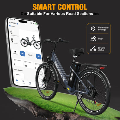 Elektrofahrrad 26-Zoll Pendlerfahrrad E-Bike mit 36-monatiger Gewährleistung